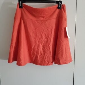 Coral Circle Skirt